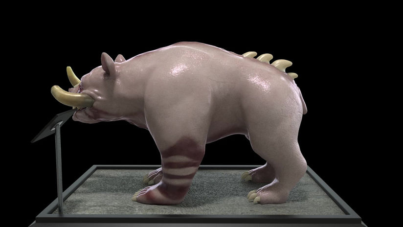 BOARBEAST Render w. Texture